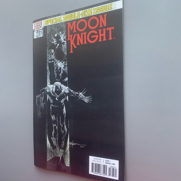(C52) Moon Knight #188 (Marvel Comics January 2018) Lenticular Foil Rare - Picture 7 of 13